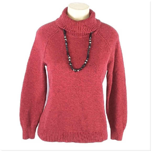 KAREN SCOTT, Turtleneck Sweater Top, size Medium - Picture 3 of 8